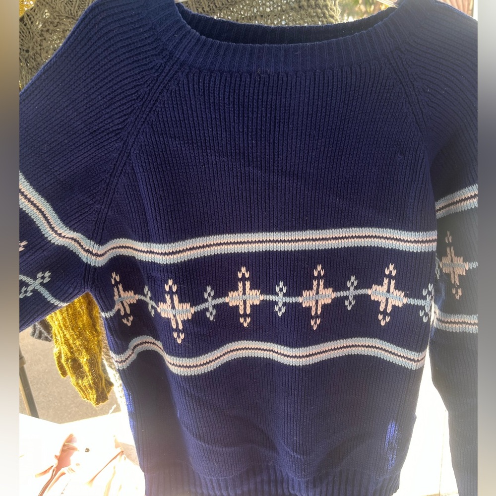Dawnelle Blue Sweater Acrylic New never worn